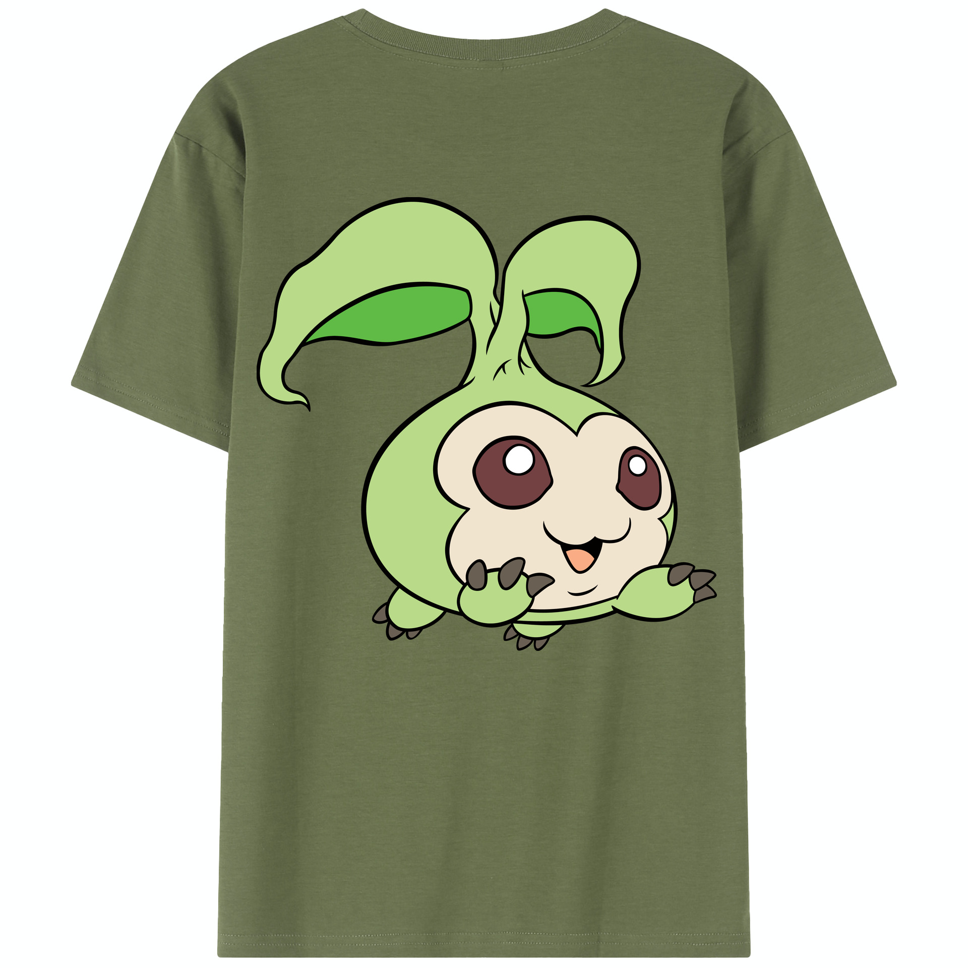 （画像用） Digimon デジタルモンスター/デジモン 綿100％半袖Tシャツ（背面プリント）